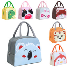 Load image into Gallery viewer, Portable Cartoon Animal Reusable Lunch Bag Lunch Box Insulated Lunch Hangbag Suitable For Adults Children Work Picnics Travel