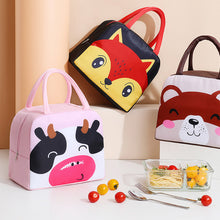Load image into Gallery viewer, Portable Cartoon Animal Reusable Lunch Bag Lunch Box Insulated Lunch Hangbag Suitable For Adults Children Work Picnics Travel