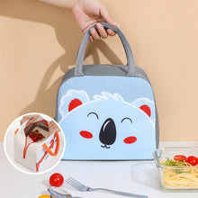 Load image into Gallery viewer, Portable Cartoon Animal Reusable Lunch Bag Lunch Box Insulated Lunch Hangbag Suitable For Adults Children Work Picnics Travel