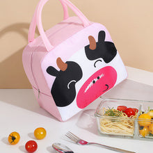 Load image into Gallery viewer, Portable Cartoon Animal Reusable Lunch Bag Lunch Box Insulated Lunch Hangbag Suitable For Adults Children Work Picnics Travel