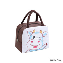Load image into Gallery viewer, Portable Cartoon Animal Reusable Lunch Bag Lunch Box Insulated Lunch Hangbag Suitable For Adults Children Work Picnics Travel