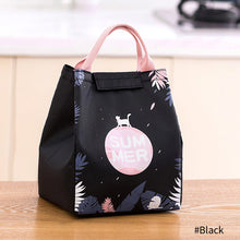 Load image into Gallery viewer, Portable Unicorn Cat Reusable Lunch Bag Lunch Box Insulated Lunch Hangbag Suitable For Adults Children Work Picnics Travel
