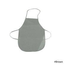 Load image into Gallery viewer, Unisex Colorful Children Plain Apron Non-Woven Fabric Painting Baking Kids Apron Kids Crafts Kitchen Playset Cooking Bib Apron