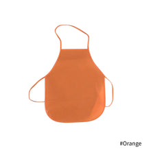 Load image into Gallery viewer, Unisex Colorful Children Plain Apron Non-Woven Fabric Painting Baking Kids Apron Kids Crafts Kitchen Playset Cooking Bib Apron