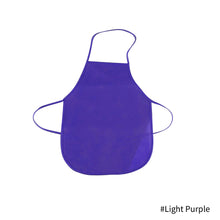 Load image into Gallery viewer, Unisex Colorful Children Plain Apron Non-Woven Fabric Painting Baking Kids Apron Kids Crafts Kitchen Playset Cooking Bib Apron