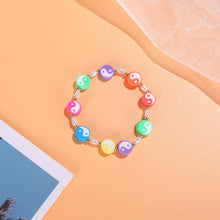 Load image into Gallery viewer, Fashion Soft Pottery Bracelet Rice Bead Bracelet Colorful Gossip Flower Cute Women Girl Beaded Bracelet Jewlery Accessories