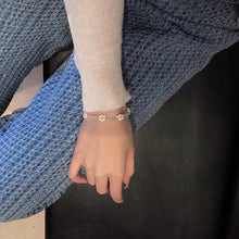 Load image into Gallery viewer, Smiley Transparent Rice Bead Bracelets Two Stacked Small Fresh Cute Beaded Beach Summer Personality Bracelets Women Jewelry
