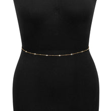 Load image into Gallery viewer, Sexy Rhinestone Thin Chain Waist Chain Women's Simple Beach Bikini Ball Body Chain Summer Female Body Chain Jewelry