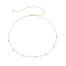 Load image into Gallery viewer, Sexy Rhinestone Thin Chain Waist Chain Women's Simple Beach Bikini Ball Body Chain Summer Female Body Chain Jewelry