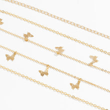 Load image into Gallery viewer, Simple Hollow Small Butterfly Waist Chain Women's Jewelry Retro Trendy Thin Chain Body Chain Female Jewelry Accessories