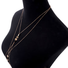 Load image into Gallery viewer, Fashion Simple Round Sequin Pendant Body Chain Female Nightclub Party Beach Sexy Alloy Chain Chest Chain Women Female Jewelry