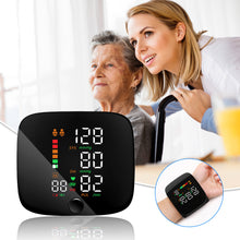 Load image into Gallery viewer, Voice Electronic Wrist Full Screen Touchable Electronic Turgoscope Lithium Battery Sphygmomanometer Portable Blood Pressure Health Care