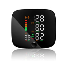 Load image into Gallery viewer, Voice Electronic Wrist Full Screen Touchable Electronic Turgoscope Lithium Battery Sphygmomanometer Portable Blood Pressure Health Care