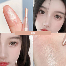 Load image into Gallery viewer, High-gloss Lying Silkworm Pen Dessert Fruit Shadow Eyemazing Pen Pen Lasting Natural Eyeliner Pen Female Women Cosmetics