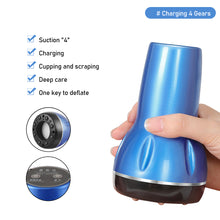 Load image into Gallery viewer, Portable Electric Scraping Instrument Adult Massage Cupping Device Whole Body Use To Dredge The Meridians Health Care Anti-cellulite Massager