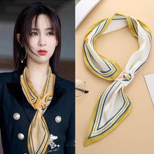 Load image into Gallery viewer, Women Long Small Silk Scarf Simulation Silk Thin Neck Scarf Fashion All-match Clothing Accessories