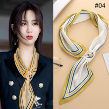 Load image into Gallery viewer, Women Long Small Silk Scarf Simulation Silk Thin Neck Scarf Fashion All-match Clothing Accessories
