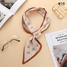 Load image into Gallery viewer, Women Long Small Silk Scarf Simulation Silk Thin Neck Scarf Fashion All-match Clothing Accessories