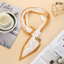 Load image into Gallery viewer, Women Long Small Silk Scarf Simulation Silk Thin Neck Scarf Fashion All-match Clothing Accessories