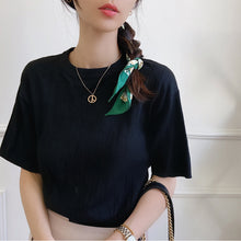 Load image into Gallery viewer, Women Long Silk Scarf Headband Streamer Vintage Satin Ribbon Hair Accessories All-match Hair Accessories
