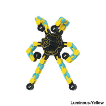 Load image into Gallery viewer, Finger Spinner Mechanical Fingertip Spinner Stress Relief Toy Deformable Transformable Creative Gyro Toy for Kids Fingertip Spin Top