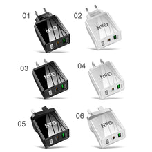 Load image into Gallery viewer, 65W Gallium Nitride Charger GaN Charger QC PD 3.0 USB Type C Fast Wall Charger For Laptop iPhone redmi Xiaomi Quick Charge