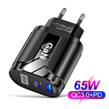 Load image into Gallery viewer, GaN USB C Charger Quick Charge Universal QC3.0 PD USB-C Type C Fast Charging For iPhone 13 Pro Max Macbook Adapter