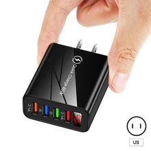 Load image into Gallery viewer, USB Charger 3.1A LED Display Wall Charger USB Fast Charging For IPhone Samsung S10 Plus Xiaomi Huawei Mobile Phone
