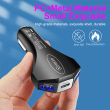 Load image into Gallery viewer, 3 Port Car Charger QC3.0 3.5A Fast Charger Cellphone Car Adapter forSamsung foriphone forHuawei forSONY forLG Universal