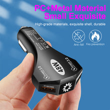 Load image into Gallery viewer, Fast Charging Car Charger 48W Dual QC3.0 2 USB For Xiaomi Huawei Mobile Phone Quick Charging Car Charger Adapter