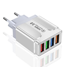 Load image into Gallery viewer, 3.1A Butterfly 4USB Charger For Mobile Phone Travel Charging Head For iPhone Samsung Xiaomi HUAWEI Android Power Adapter