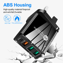 Load image into Gallery viewer, 36W USB Charger Quick Charge 3.0 Type C PD 20W Fast Charging Charger for iPhone 12 Samsung Xiaomi Mobile Phone Charger