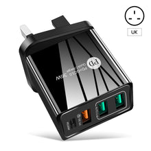 Load image into Gallery viewer, 36W USB Charger Quick Charge 3.0 Type C PD 20W Fast Charging Charger for iPhone 12 Samsung Xiaomi Mobile Phone Charger