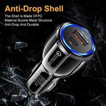 Load image into Gallery viewer, USB Car Charger 3A 100W Type C PD QC Fast Charging Phone Adapter For iPhone 13 12 11 Pro Max 8 Xiaomi Huawei Samsung S21 S20 S10
