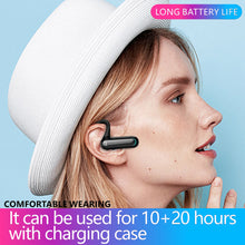 Load image into Gallery viewer, Wireless Headset FW5 TWS Bluetooth 5.2 Stereo Earphone Noise Reduction Voice Broadcast,600mAh Ultra-Long Standby