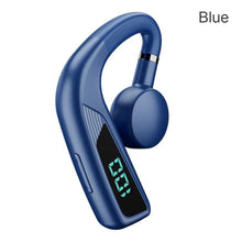 Load image into Gallery viewer, V18 Bone Conduction Bluetooth-compatible Wireless Headphones V5.2 Single Ear Business Earphone With Power Digital Display