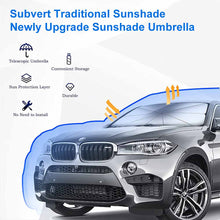 Load image into Gallery viewer, Large Car Windshield Sunshade Folding Front Umbrella Type Sun Shade for Car Window Summer Sun Protection Sunscreen Sun Visor