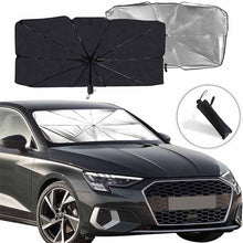 Load image into Gallery viewer, Car Window Sunshade Windshield Umbrella Type Sun Shade for Car Window Summer Sun Protection Heat Insulation Cloth Front Shading