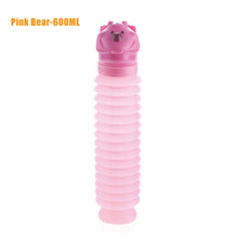 Load image into Gallery viewer, 420/600ML Portable Children Urinal Outdoor Camping High Quality Travel Urine Car Urination Pee Soft Toilet Urine Help Men Toilet