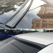 Load image into Gallery viewer, Universal 1.5M 5D Carbon Fiber Car Rear Roof Trunk Spoiler Rear Wing Lip Trim Sticker Car Spoiler Car-Styling Refit Spoiler
