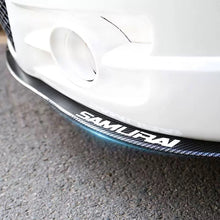 Load image into Gallery viewer, 2.5m Car Bumper Lip Stickers Car Protectors Front Bumper Lip Splitter Spoiler Bumpers Exterior Mouldings Bumper Rubber Strip