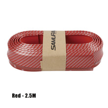Load image into Gallery viewer, 2.5m Car Bumper Lip Stickers Car Protectors Front Bumper Lip Splitter Spoiler Bumpers Exterior Mouldings Bumper Rubber Strip