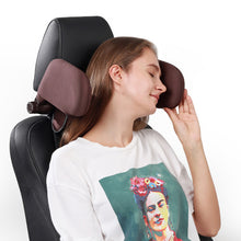 Load image into Gallery viewer, Car Seat Headrest Neck Pillow Cushion Memory Foam Car Seat Sleep Side Head Support On Sides Cervical Spine For Adults Child