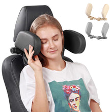 Load image into Gallery viewer, Car Seat Headrest Pillow Neck Support Pillow For Car Travel Rest Pillow Sleep Side Neck Head Telescopic Support for Kids Adults