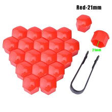 Load image into Gallery viewer, 20Pcs 17/19/21mm Car Wheel Nut Caps Protection Covers Caps Anti-Rust Auto Hub Screw Protector Car Tyre Nut Bolt Car styling