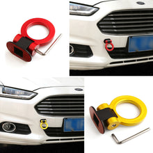 Load image into Gallery viewer, Universal ABS Bumper Car Sticker Adorn Car Simulation Tralier Tow Hook Kit car tow strap/tow ropes/Hook/Towing Bars