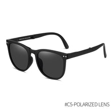Load image into Gallery viewer, Polarized Foldable Sunglasses Folding Glasses With Case Men Women Mirrored Sun Glasses Folded Super Ultra Light Sunglasses