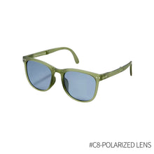 Load image into Gallery viewer, Polarized Foldable Sunglasses Folding Glasses With Case Men Women Mirrored Sun Glasses Folded Super Ultra Light Sunglasses