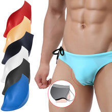 Load image into Gallery viewer, 1PC For Men Swimsuit Protecivce Pouch Pad 3D Shaping Inside Underwear Front Protection Pad Swimming Pad Sponge