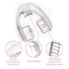 Load image into Gallery viewer, Silicone Anti-wear Teeth Protector Night Sleep Jaw Pad Mouthguard For Bruxism Grinding Anti-snoring Teeth Whitening Boxing